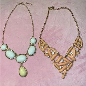 Statement necklaces 📿